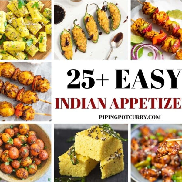 25+ easy indian appetizers collection collage