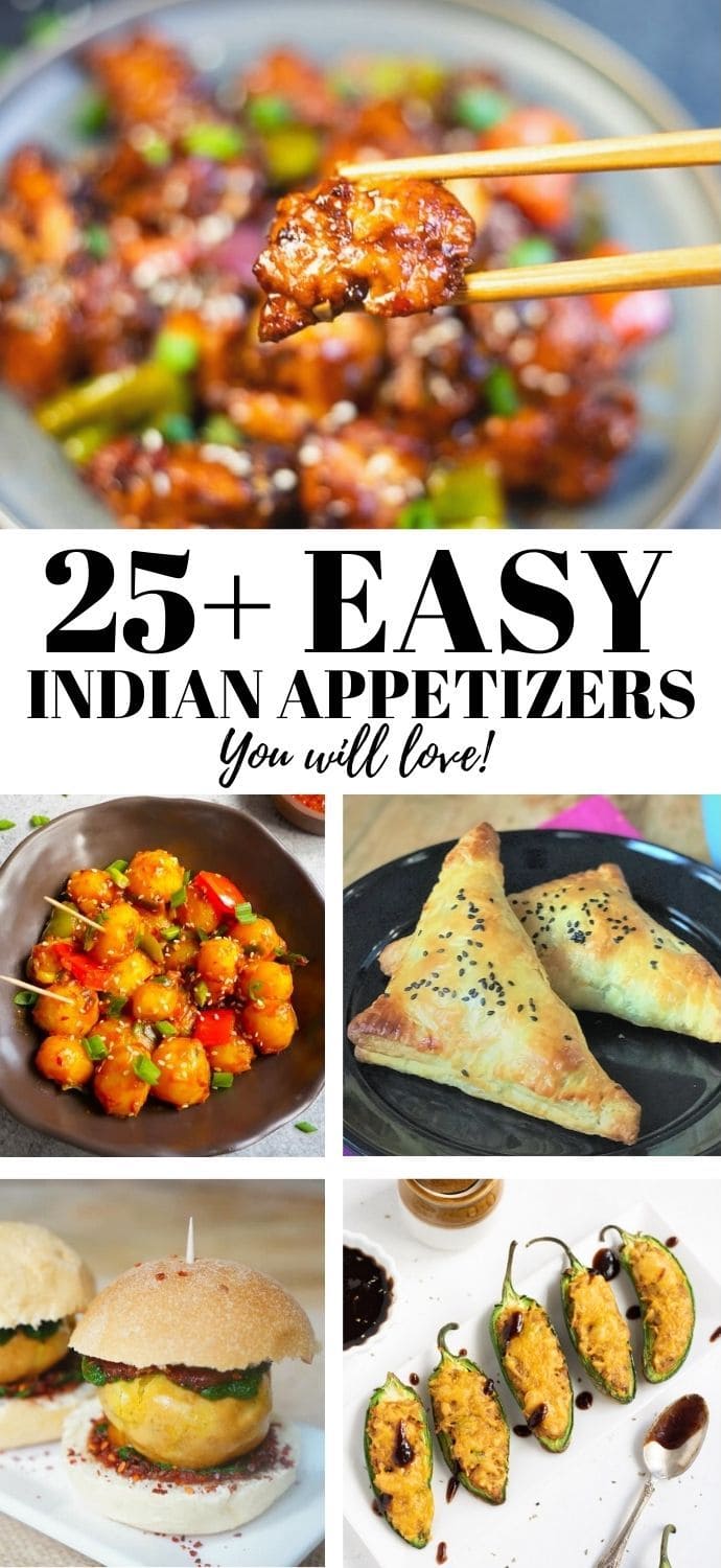 25+ Easy Indian Appetizers Piping Pot Curry