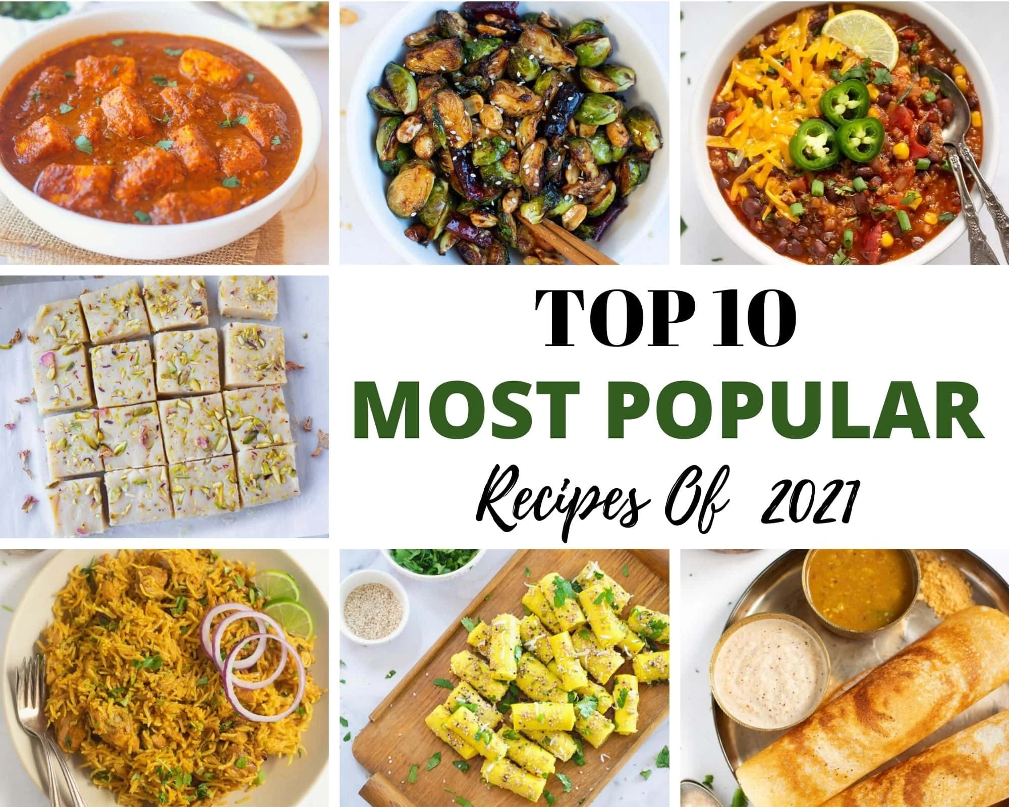 10 Most Popular Recipes of 2021