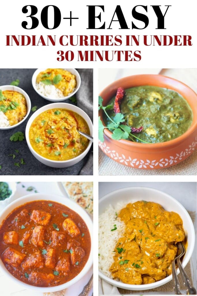 30+ Easy Indian Curries In Under 30 minutes - Piping Pot Curry