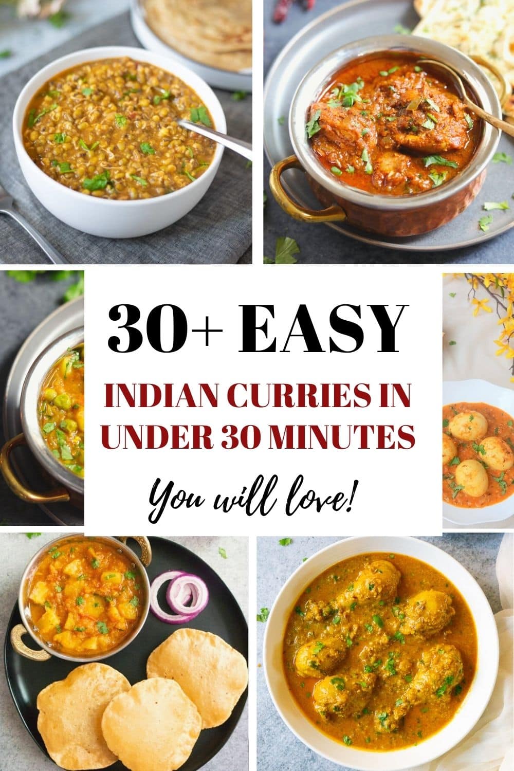 30+ Easy Indian Curries In Under 30 minutes