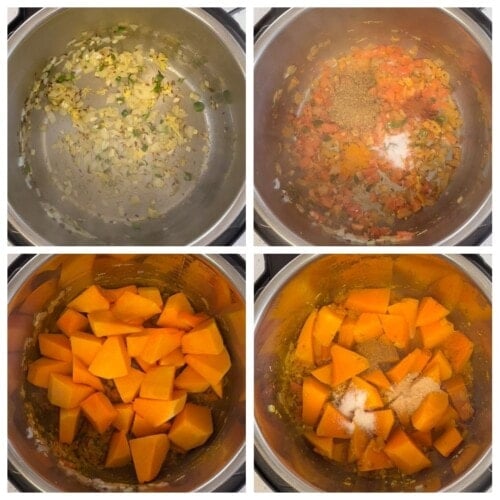 Indian Pumpkin Curry (Kaddu ka Bharta) - Piping Pot Curry