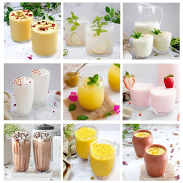 15+ Best Indian Drink Recipes Collage