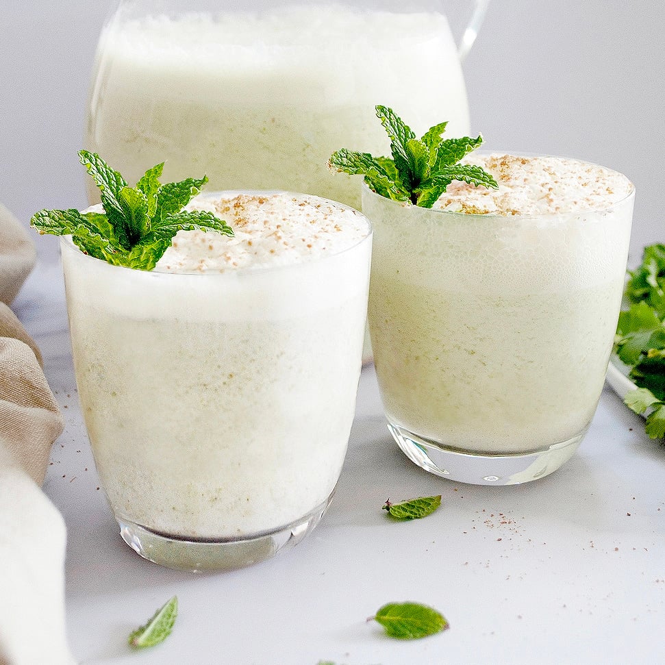 Mint-Masala Lassi