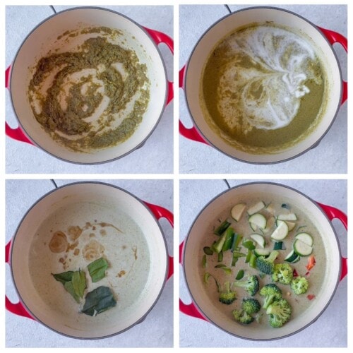 Thai Green Curry with Tofu & Vegetables - Piping Pot Curry
