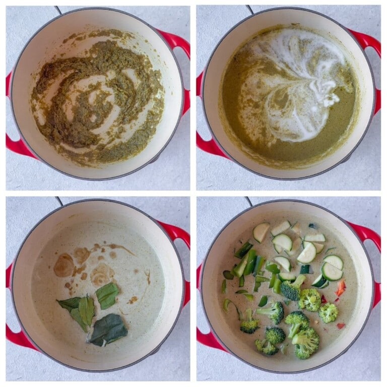 Thai Green Curry with Tofu & Vegetables - Piping Pot Curry