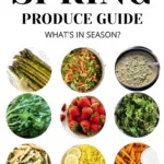 Seasonal Produce: Spring Fruits & Vegetables