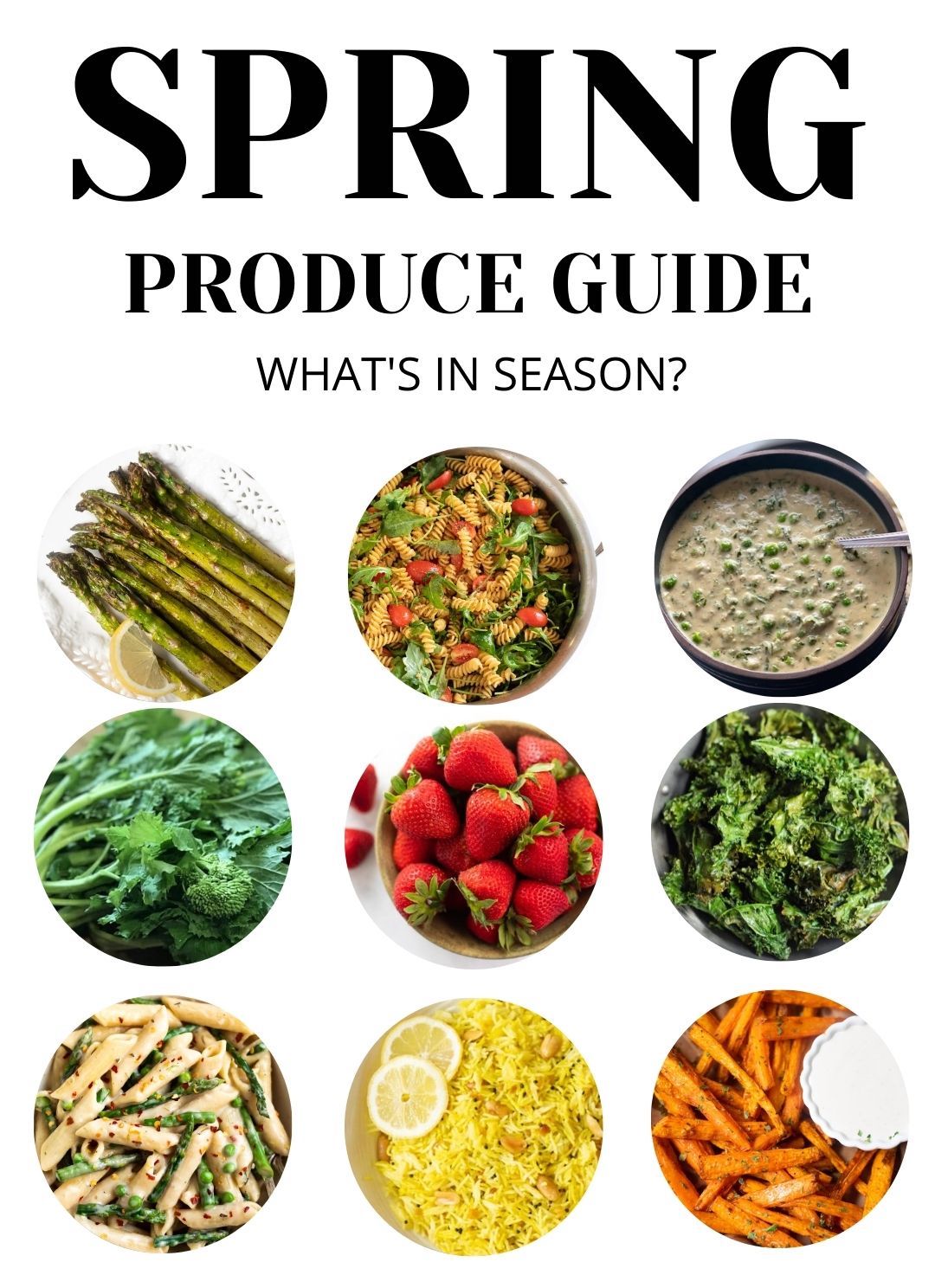 Seasonal Produce Spring Fruits & Vegetables Piping Pot Curry