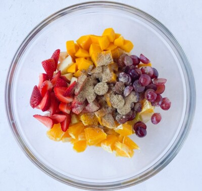 Fruit Chaat (Fruit Salad with Chaat