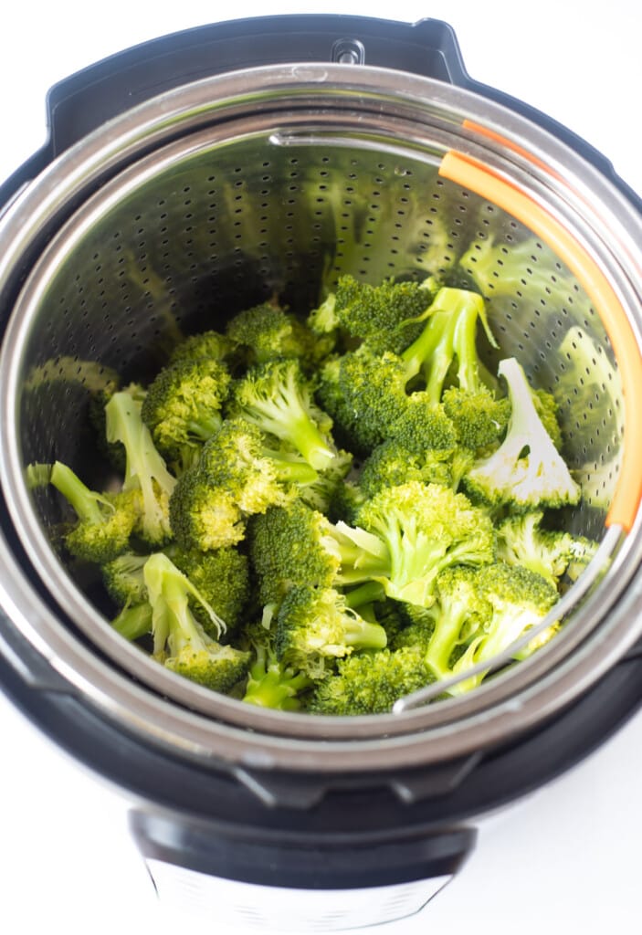 instant pot Steamed Broccoli