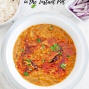 comforting one-pot Indian mixed lentil soup