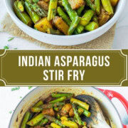 Indian Asparagus Stir Fry  Aloo Asparagus  - 39