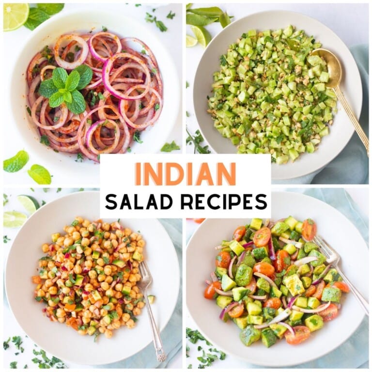12 Amazing Indian Salad Recipes - Piping Pot Curry