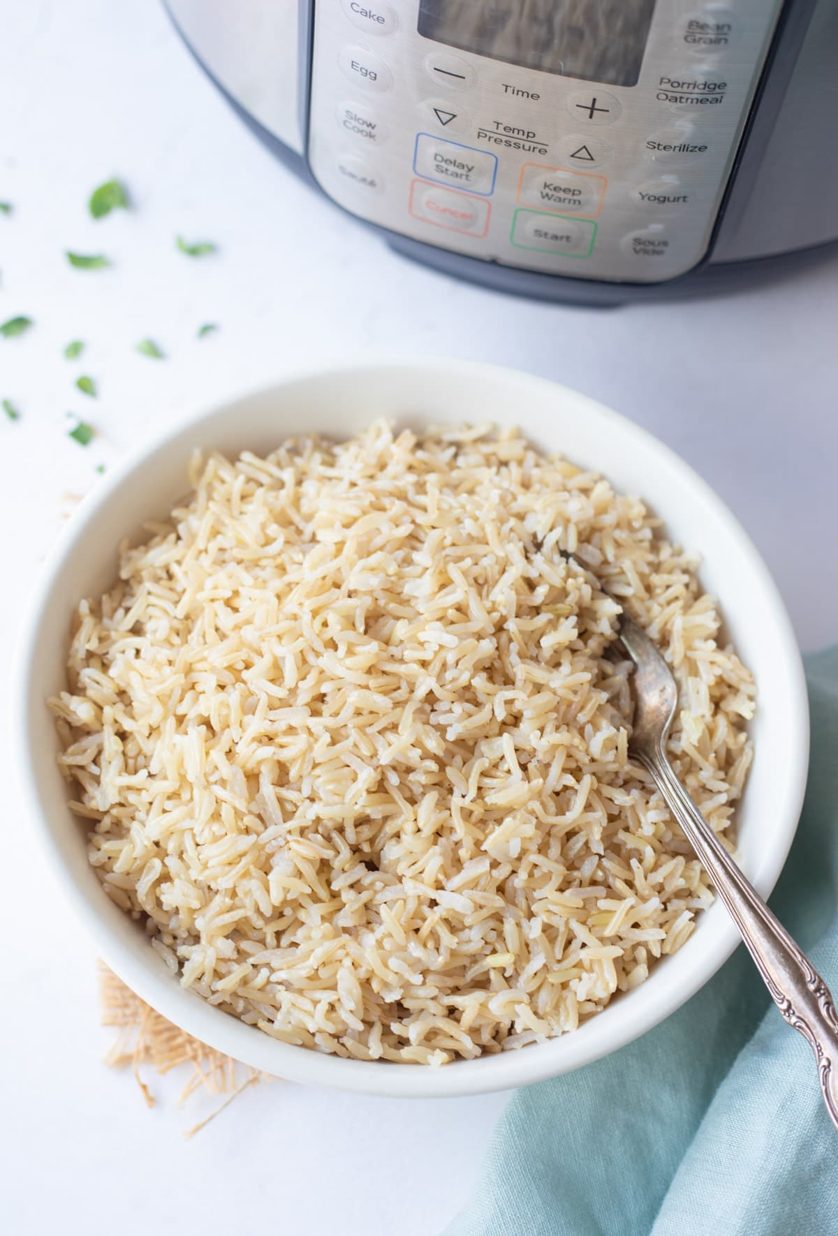Instant Pot Basmati Rice Recipe - Piping Pot Curry