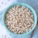 instant pot cannellini beans in a bowl