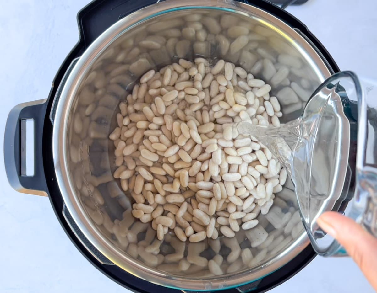 Cannellini Beans to be cooked in the instant pot
