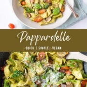 Pappardelle Pesto with Vegetables - 71