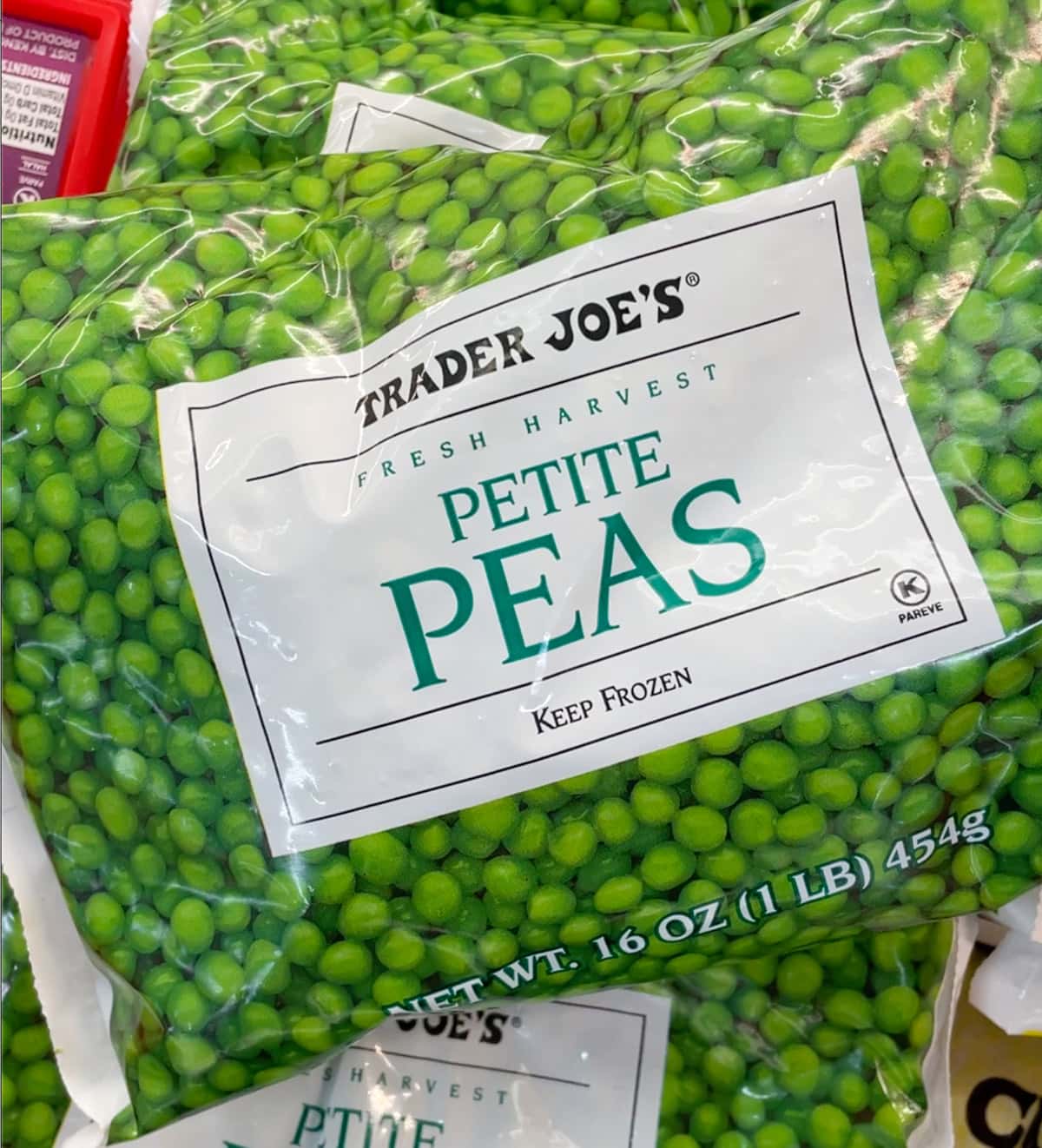 Trader Joe's Petite Green Peas 