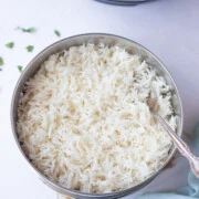 pot-in-pot instant pot rice - Piping Pot Curry