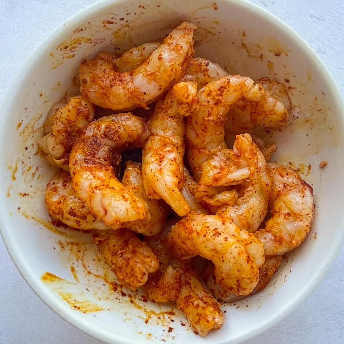 Shrimp/Prawns marinated with lime juice and spices