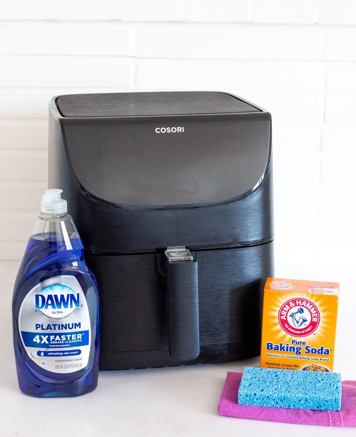 Can you clean an air fryer with soap and water