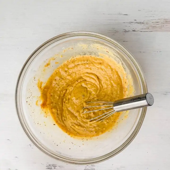 mix the batter throughly