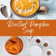 Roasted pumpkin soup