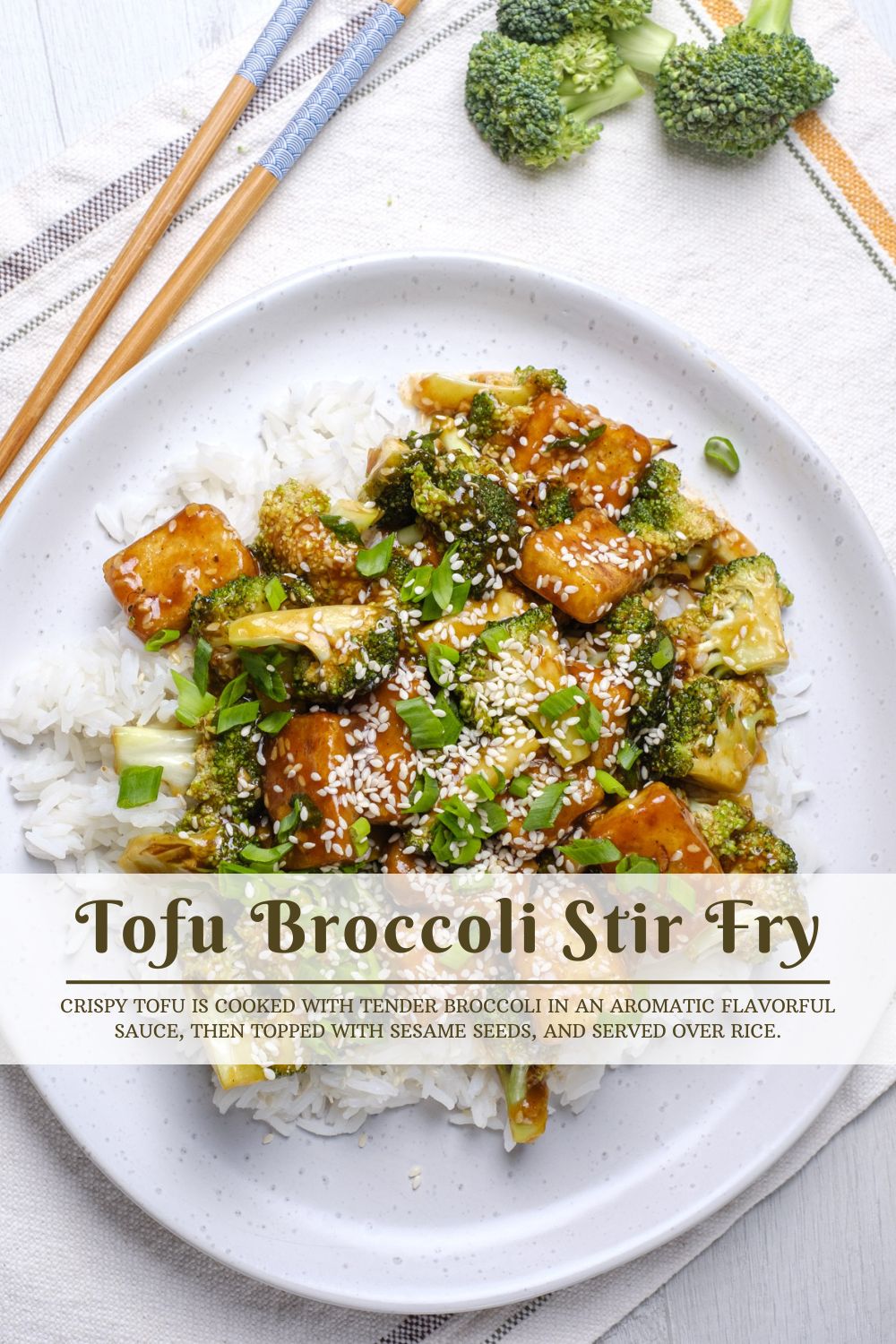 Tofu Broccoli Stir Fry - Piping Pot Curry