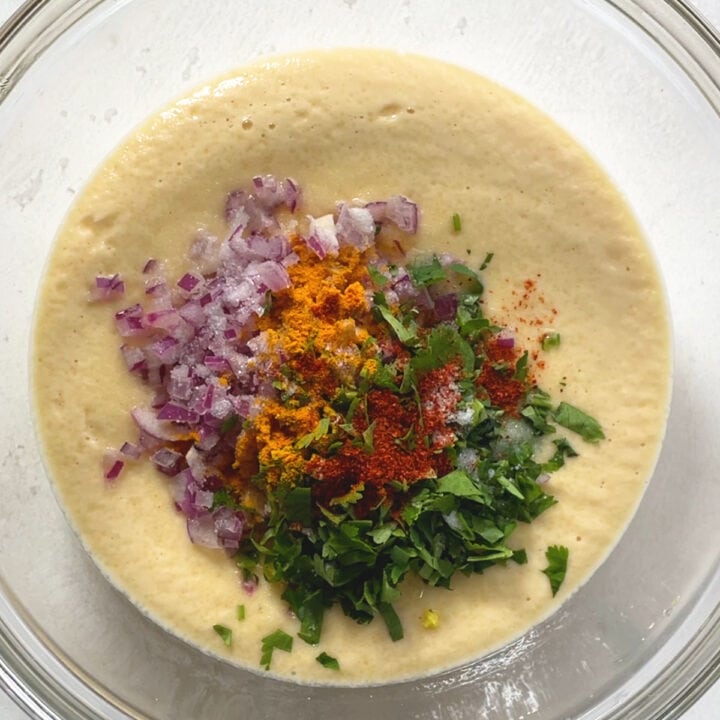 add Turmeric, Red Chili powder