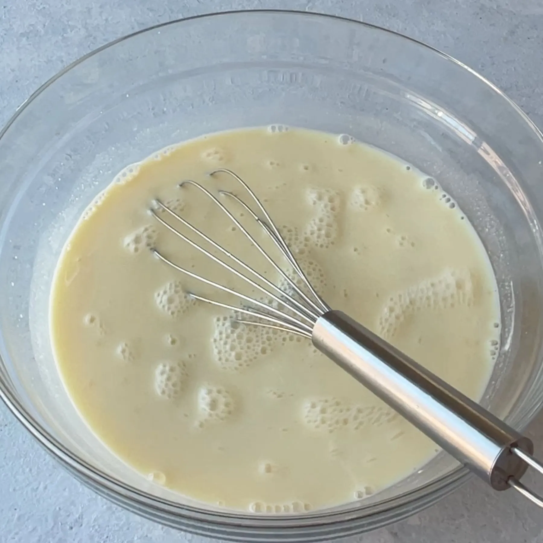 Whisk yogurt mixture in a bowl