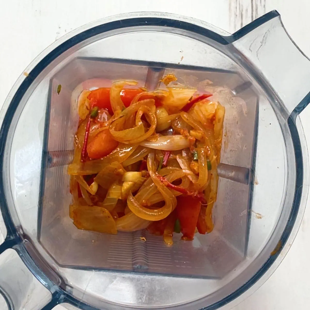 transfer the mixture to the blender and blend