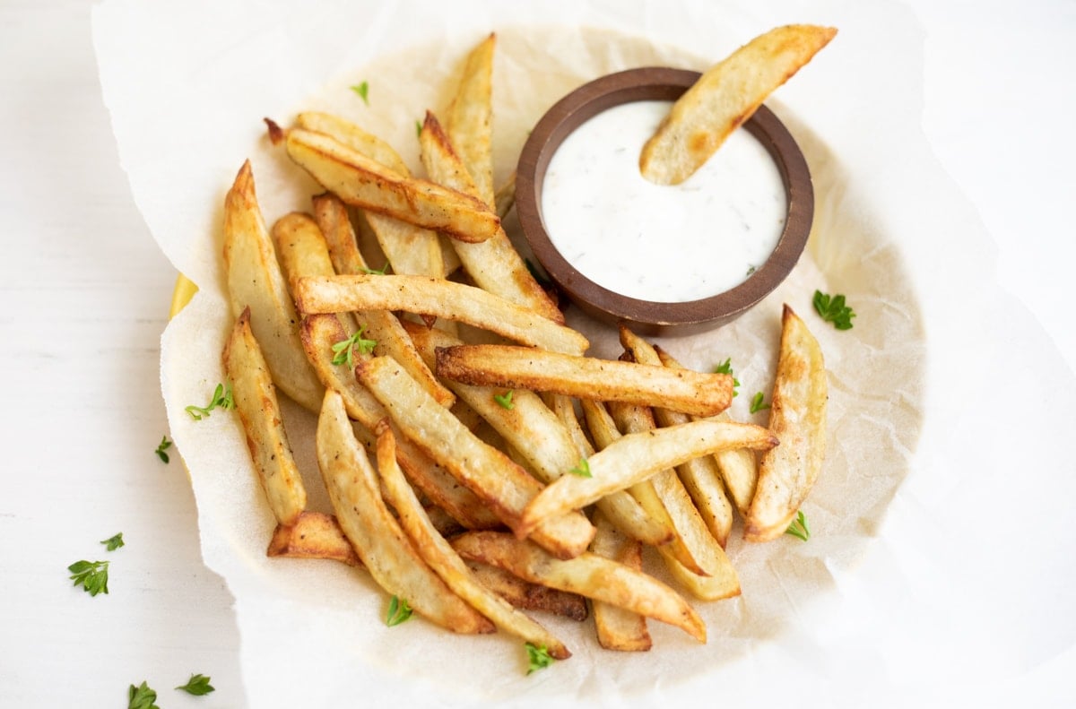 Homemade French Fries in Air Fryer Recipe