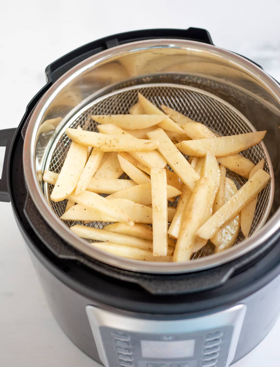 Instant Pot Air Fryer French Fries Piping Pot Curry