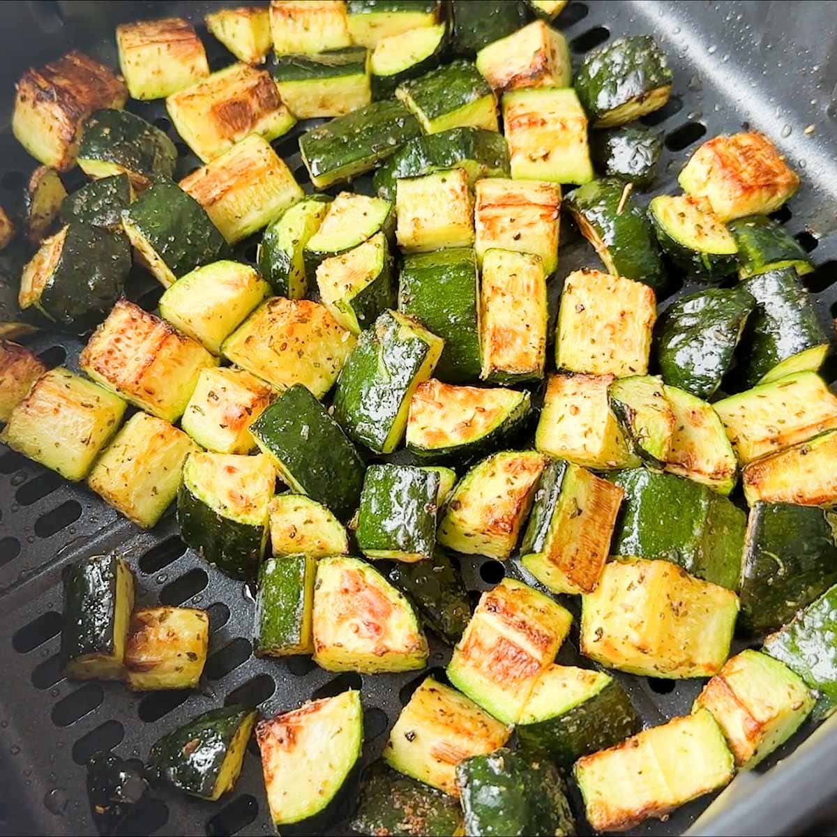Roasted Zucchini in Air fryer