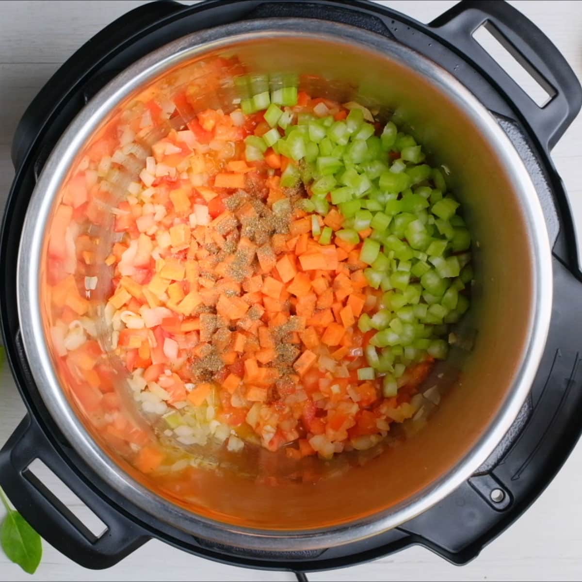 Easy Instant Pot Lentil Soup - Piping Pot Curry