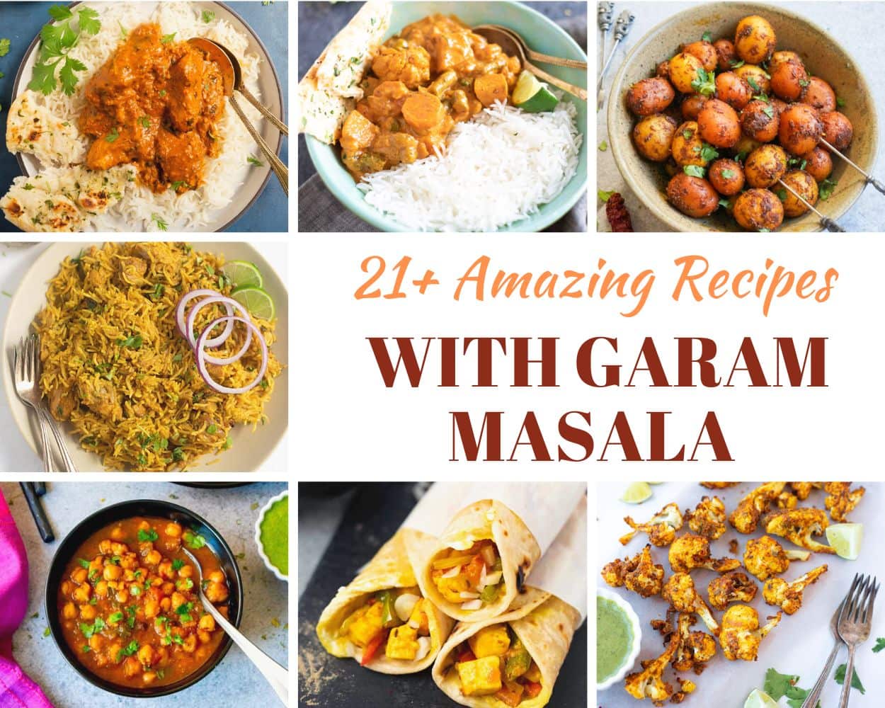 21+ Amazing Recipes With Garam Masala - Piping Pot Curry