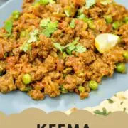 keema with lemon on the side