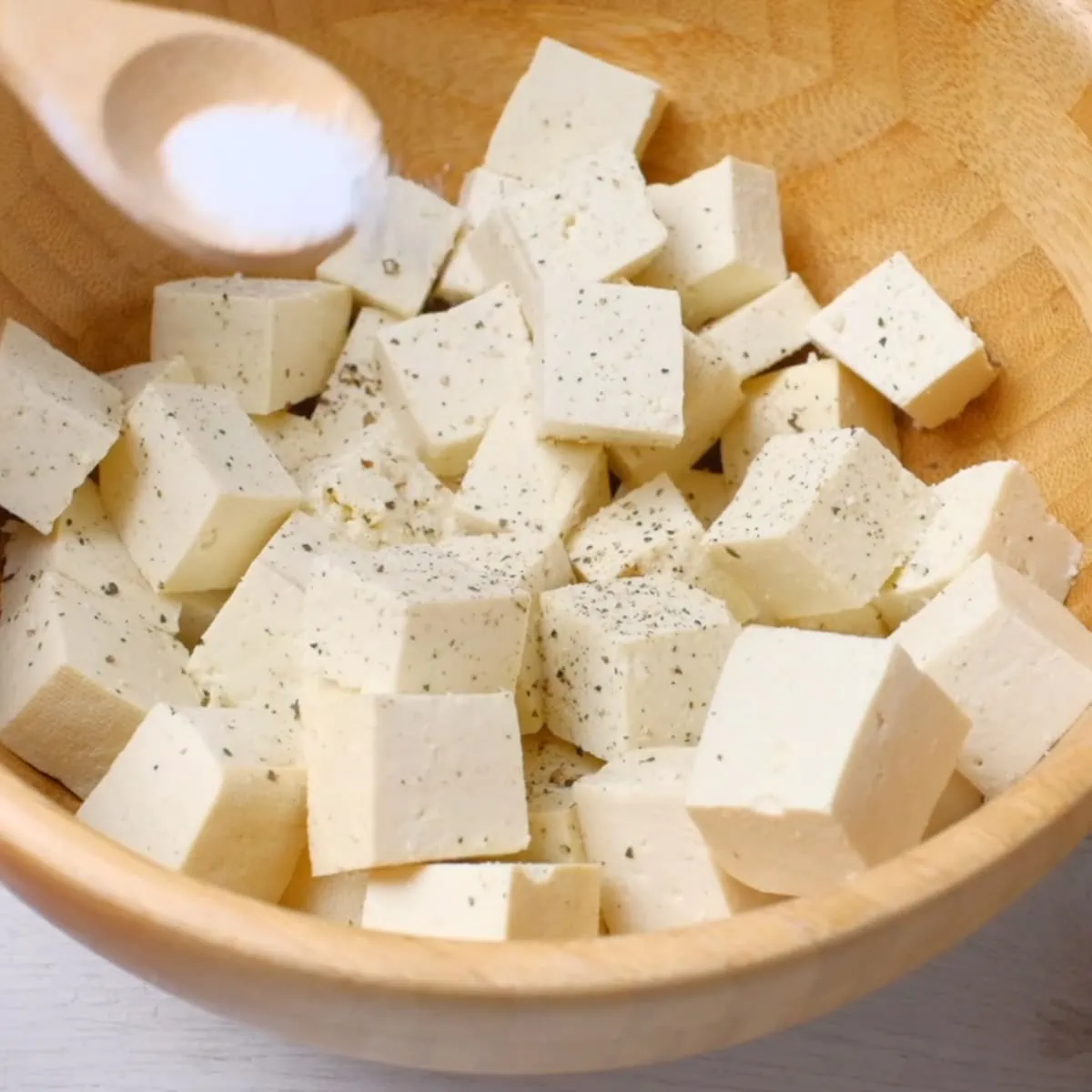 Add Salt to tofu