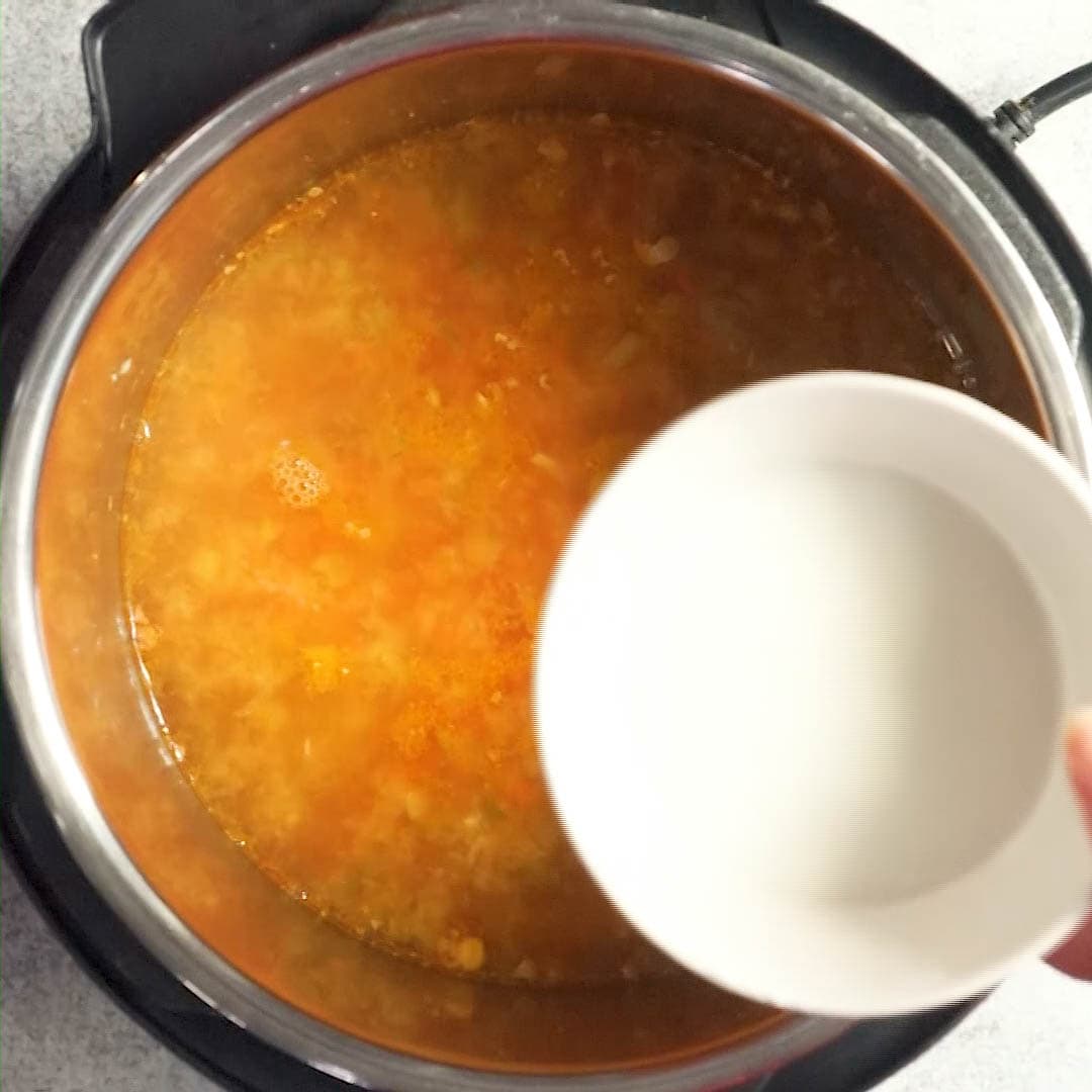 Sweet Corn Soup (Instant Pot & Stovetop) - Piping Pot Curry