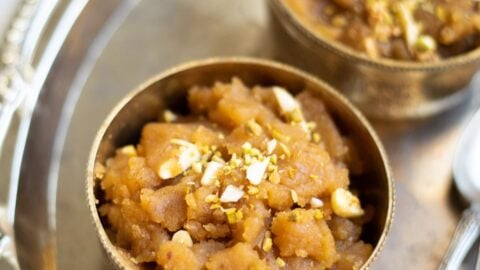 Instant Pot Moong Dal Halwa