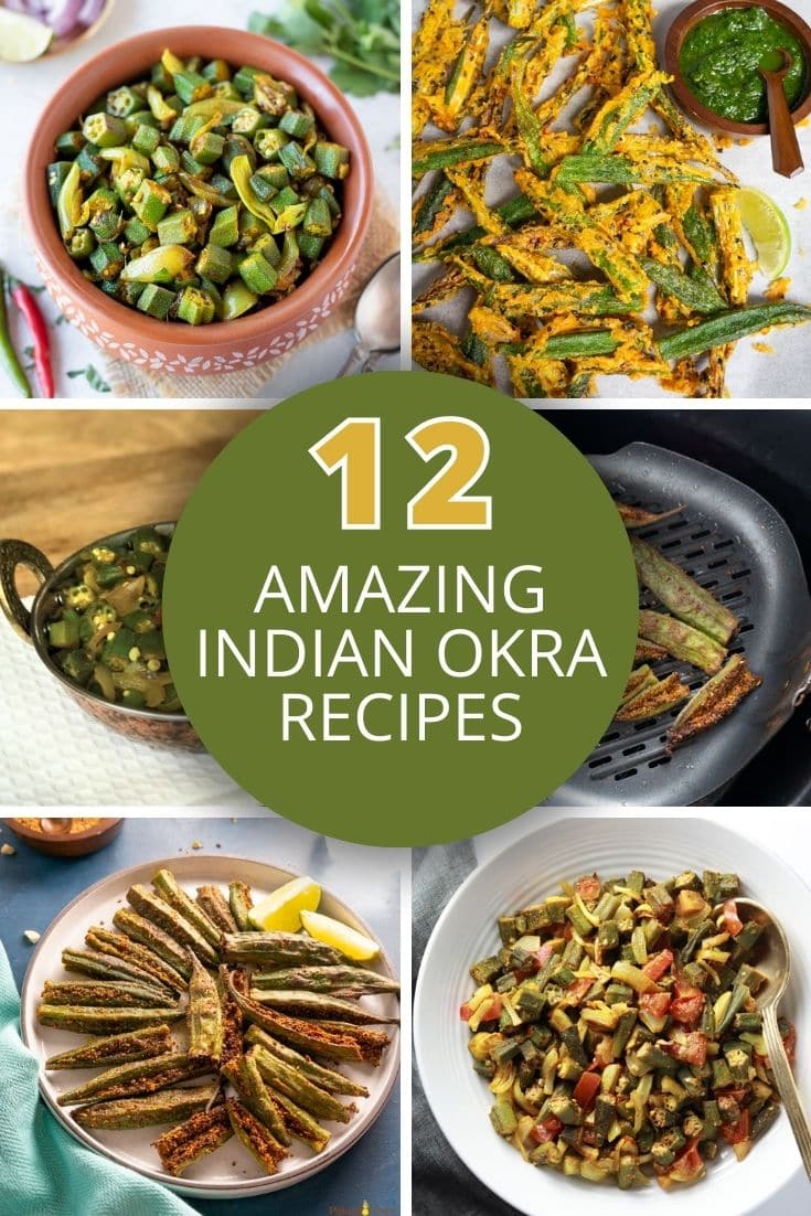 Indian okra recipe collection