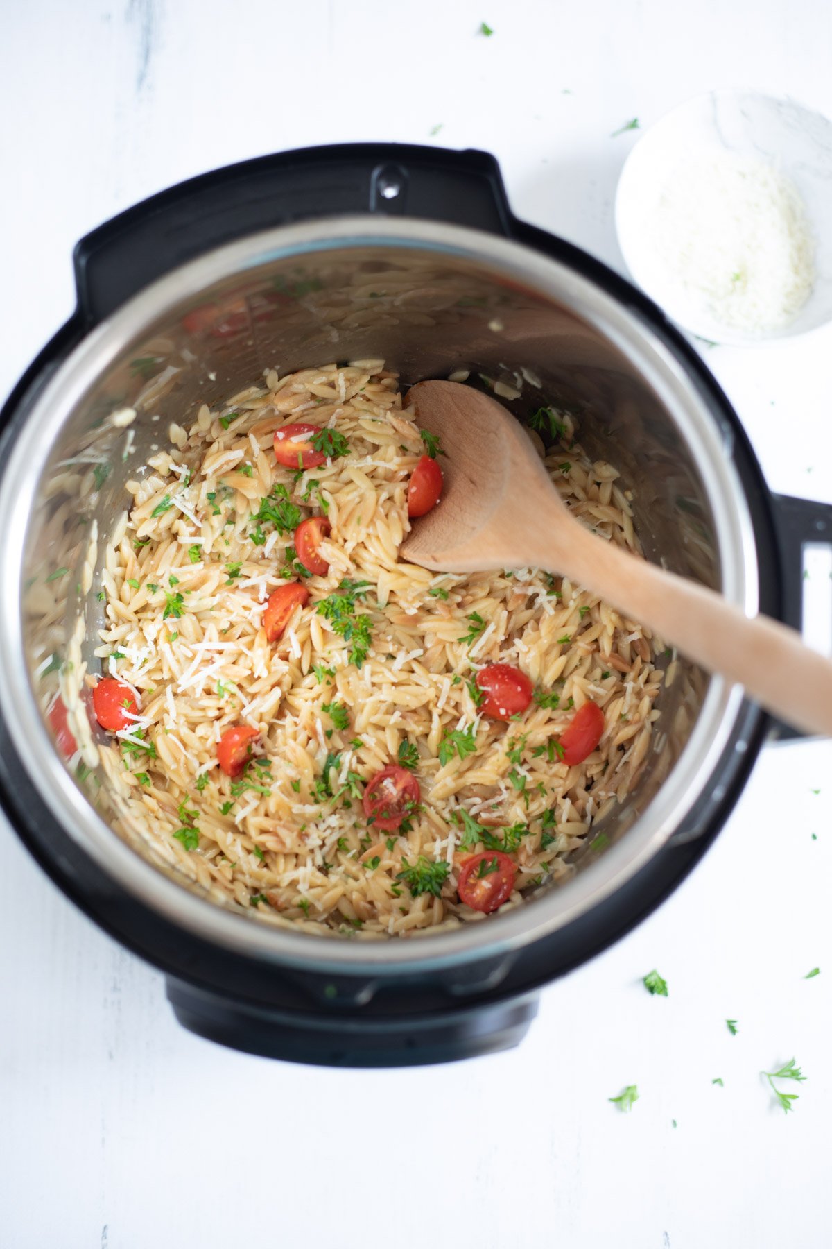 Lemon Parmesan Orzo   Instant Pot - 45