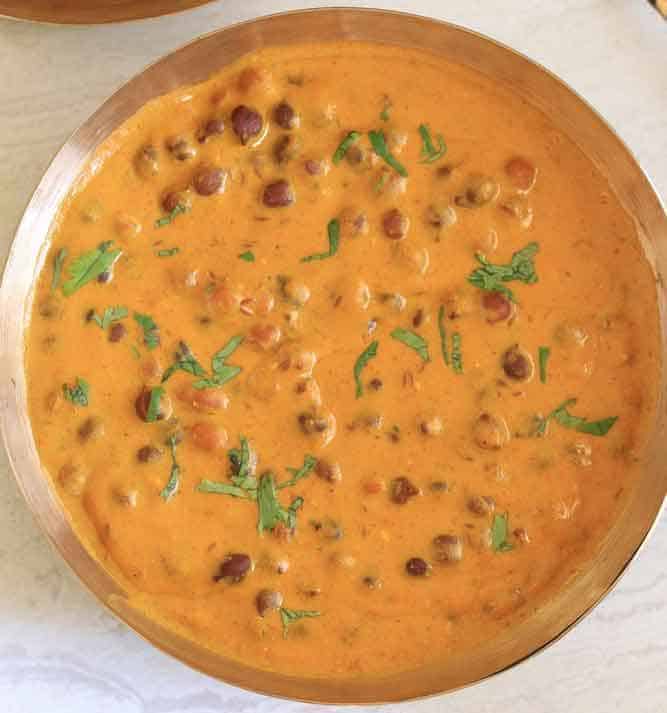 Jaisalmeri chane in a bowl