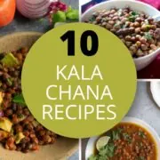 Kala chana Curry recipe collection