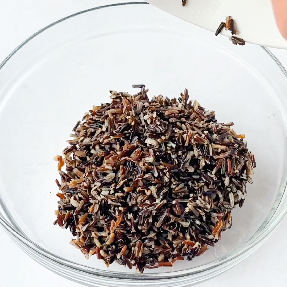 add Wild Rice to the bowl