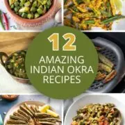 Indian okra recipe collection
