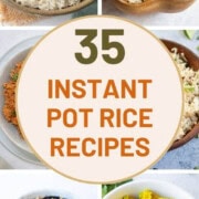 Instant Pot Rice Recipe roundup
