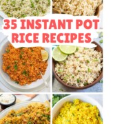 35 Instant Pot Rice Recipes Collage