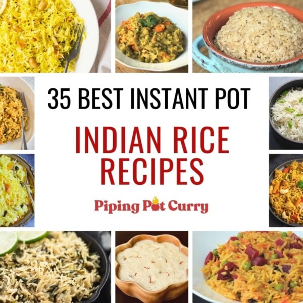 Indian Instant pot rice recipe roundup