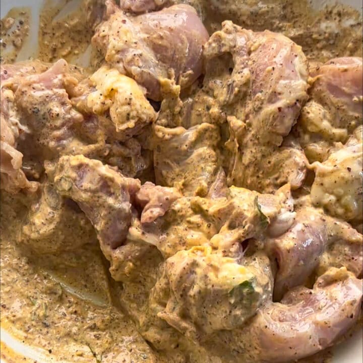 Marinate Chicken with spices